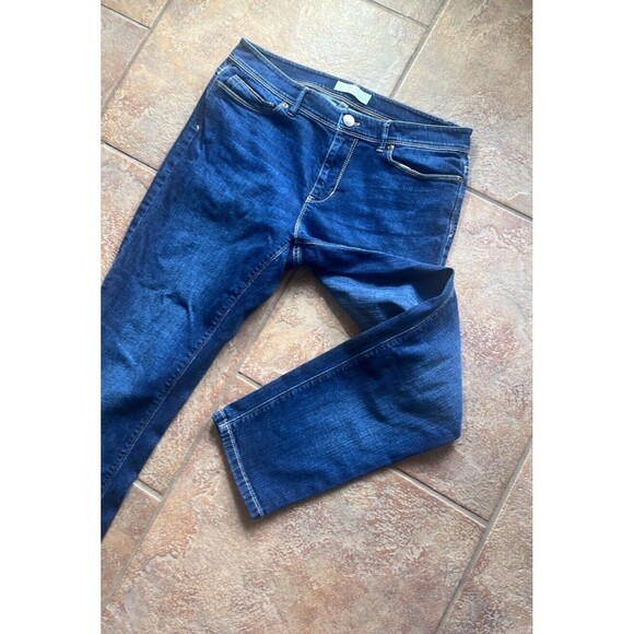 J. Jill Jeans Women's size 8 Denim blue Authentic Fit Slim Jeans #119 - Picture 2 of 8